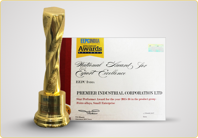 EEPC India National Award Winner 2015–2016