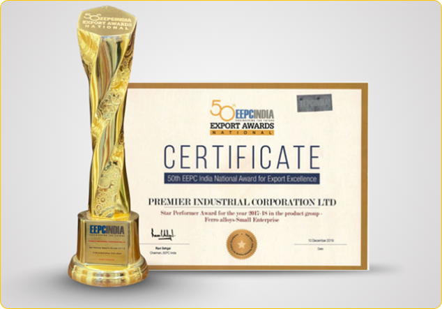 EEPC India National Award Winner 2017–2018